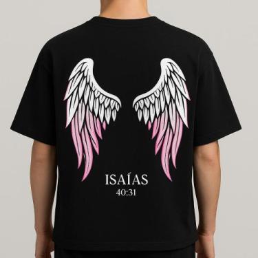 Imagem de Camiseta Streetwear Oversized Masculina Isaías - swagon, 1, GG