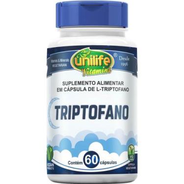 Imagem de L-triptofano 120 caps 300mg unilife