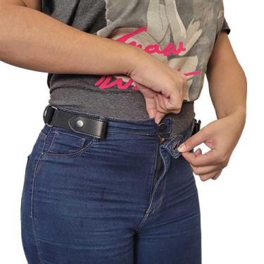Imagem de Cinto Elástico Sem Fivela Masculino Feminino Conforto Plus - Fonte, Pr