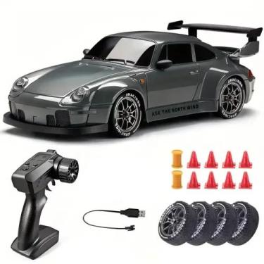 Imagem de Carrinho de Controle Remoto Recarregável De Competição Drift 4x4 Super