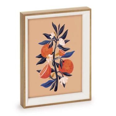 Imagem de Porta-retrato em madeira com borda branca - 20x25 - MART