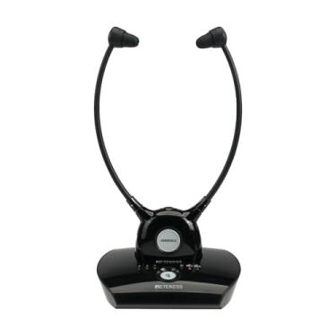 Imagem de Retekess Fones De Ouvido Digitais Sem Fio Ta008 Tv Ears Para Idosos, 2.4G, 30 M, Combo Bateria Dupla, Ajuste Volume Independente As Orelhas Esquerda E Direita, Deficientes Auditivos