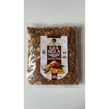 Imagem de Granola Néctar de Tâmara Biomass, Mix de Cereais com Frutas e Castanhas, Vegano, 400g