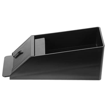 Imagem de Zerodeko Sapato de cartão com 8 baralhos porta-cartões de pôquer de plástico dispensador de cartas de pôquer acessório negociante preto 4 baralhos sapato