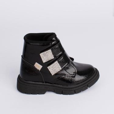 Imagem de Bota Infantil Kidy Fashion Strass Baby Preto
