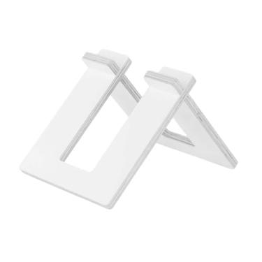 Imagem de rockible Suporte para Bicicletas de Equilíbrio Infantil, Estrutura Destacável em Madeira, Branco