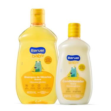 Imagem de Kit Baruel Baby Shampoo 400Ml + Condicionador 210Ml Suave