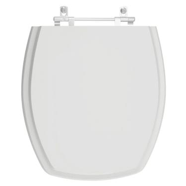 Imagem de Assento Sanitário Thema Cinza Platina Para Vaso Incepa