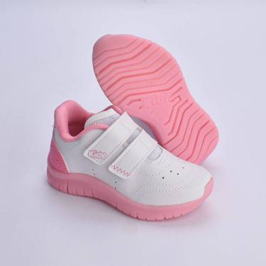 Imagem de TENIS KIDY ULTRA FLEX BRANCO/ROSA/PINK Kidy
