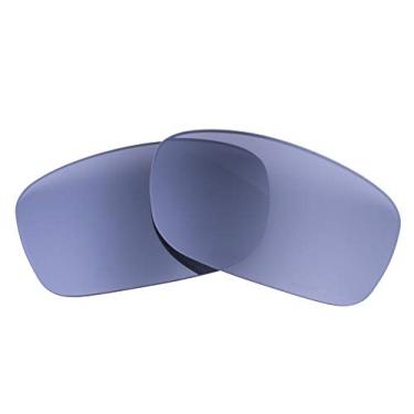 Imagem de Lentes de reposição LenzFlip para Oakley Fives Squared - Fabricado nos EUA: Várias opções, Grey Polarized With Silver Mirror, One Size