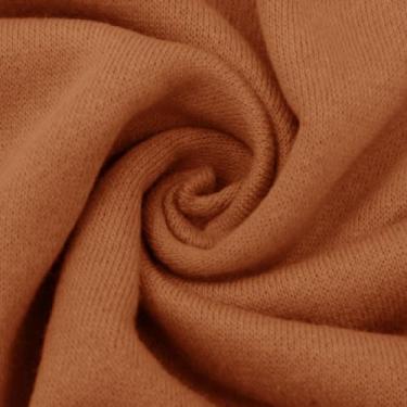 Imagem de Stylish FABRIC Tecido de lã 100% algodão de 165 cm de largura por jarda - 280 g/m2, peso médio, elástico bidirecional, macio e respirável para vestuário, jaquetas, moletons com capuz, decoração de
