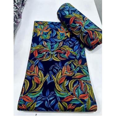 Imagem de Tecido Ankara Wax Print Tecido 6 jardas para roupa de festa (F216)