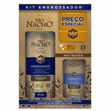 Imagem de Kit Engrossador Shampoo + Condicionador Tio Nacho 615ml
