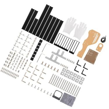 Imagem de RiToEasysports ATX MATX/ ITX Abrir Rack de Chassi da Estrutura de Alumínio, Estrutura Vertical Estável, Boa Dissipação de Calor, Caixa da Placa -mãe (Preto)