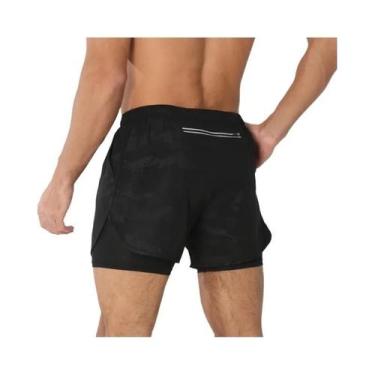 Imagem de Shorts Masculinos De Secagem Rápida 2 Em 1 Para Corrida, Treino E Musc