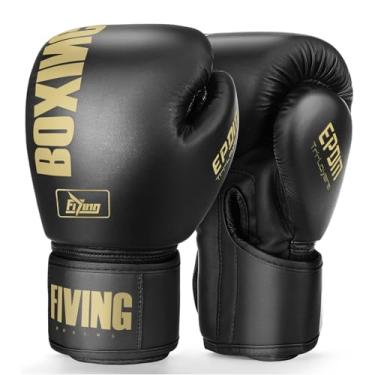 Imagem de FIVING Luvas De Boxe Para Homens E Mulheres Adequadas Para Boxe, Kickboxing, Artes Marciais Mistas, Muay Thai, Mma, Treinamento Com Saco De Pancadas