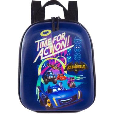 Imagem de Mochila Pequena Maxtoy Batwheels Azul