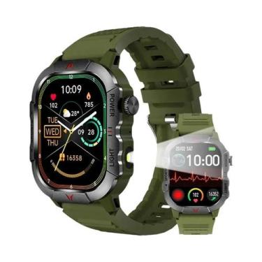 Imagem de Relógio Inteligente Masculino LIGE X3 À Prova D'Água IP68 Com Luz LED,