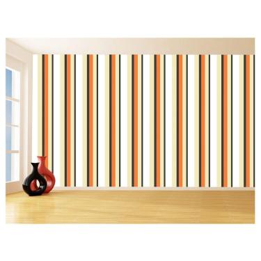 Imagem de Papel De Parede 3D Listras Coloridas Verticais 3,5M Lst29