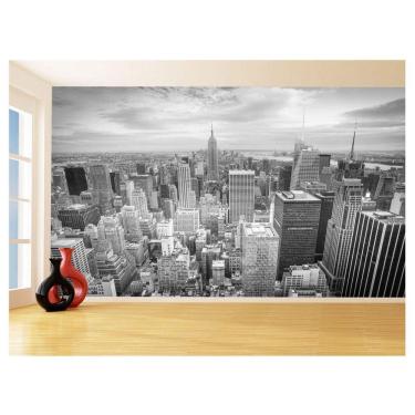 Imagem de Papel De Parede 3D Cidade Nova York Vista Aérea 3,5M Ncd279
