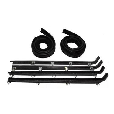 Imagem de Jogo Canaleta Porta Ford F1000 F4000 93/98  4 Peças 