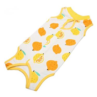 Imagem de Cryfokt Roupa Cirúrgica para Gato, Acelera a Cicatrização de Feridas, Algodão Macio, Evita Feridas, Gatinho, Roupa Cirúrgica para Cirurgia (S)