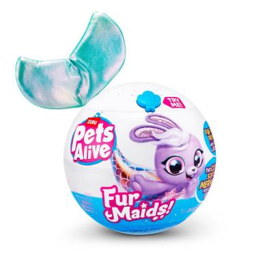 Imagem de Pelúcia Pets Alive Furmaids - Azul