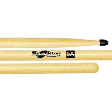 Imagem de Baqueta Spanking Linha Natural 5A Clássica com Ponta de Nylon 4061