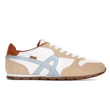 Imagem de Tênis Anacapri Lola Branco Bege e Azul - Feminino-Feminino