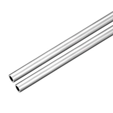 Imagem de 2 peças 6063 tubo reto redondo de alumínio sem costura 3 cm de comprimento 0,234 polegadas ID 0,312 polegadas OD