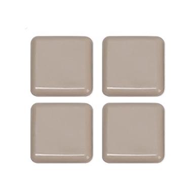Imagem de Generic Almofadas deslizantes de perna para móveis, protetor de piso autoadesivo, bases de mesa antiderrapantes, antiruído (quadrado de 30 x 30 mm)