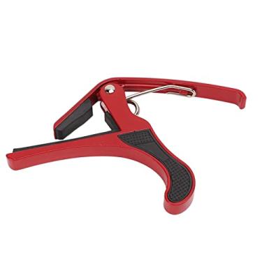 Imagem de RiToEasysports Estojo de Armazenamento de Seta Capo de Guitarra de Liga para Banjo Bandolim Elétrico Com Palhetas de Guitarra, Material de Textura Dura, para Guitarrista, Ampla Aplicabilidade