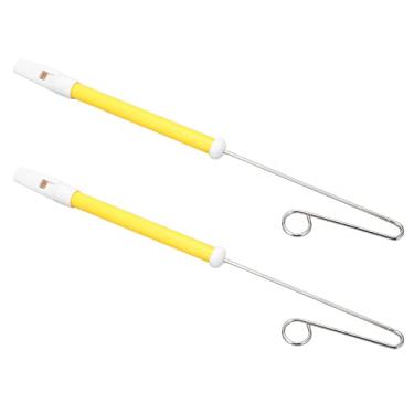 Imagem de Mingzhe 2pcs Slide Apito Brinquedo Instrumento Musical Profissional Crianças Iniciantes Amarelo