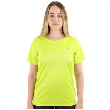 Imagem de Camiseta Puma Performance Tee Feminina, P, Verde