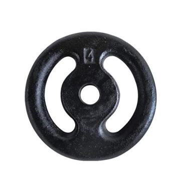 Imagem de Anilha Ferro Fundido Pintada Fitness Academia 4,0 Kg