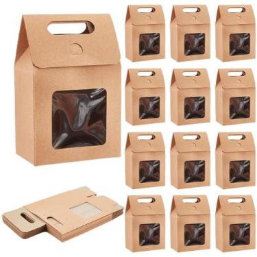 Imagem de Caixas de guloseimas PH PandaHall para presente pequeno, papel kraft, 