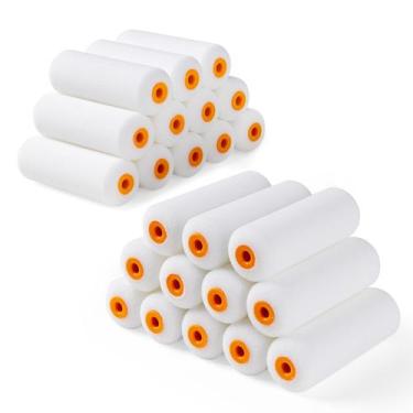 Imagem de Rolo de pintura de espuma HANJKINZ de 4 polegadas de alta densidade, p