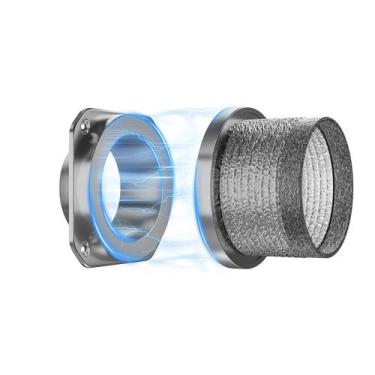 Imagem de Kit de conectores de ventilação do secador Ducameny DV180 Mangueira ma