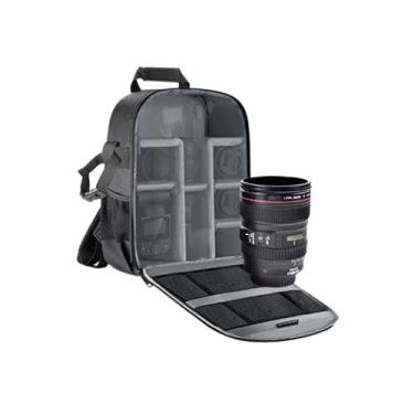 Imagem de Mochila de câmera para câmera DSLR com compartimento ajustável - Light