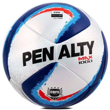 Imagem de Bola De Futsal Penalty Max 1000 Xxiv Oficial Cbfs Selo Fifa Branco-azul