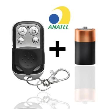 Imagem de KIT 3 Controle ORIGINAL de Portão Electrónico Remoto Compatível 433Mhz