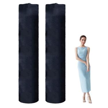 Imagem de letsinstyle 2 unidades de sacos de armazenamento de tapetes jumbo de 66 x 306 cm, bolsa grande para mudança de tapete, bolsas de embalagem de tapetes enrolados em tecido Oxford, bolsa de armazenamento
