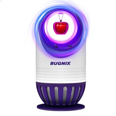 Imagem de Armadilha para moscas internas com configuração automática, design magnético, armadilhas para mosquitos, armadilhas para moscas de frutas para casa com luz UV, armadilha de mosquito para insetos