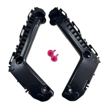 Imagem de CZJF Suporte de para-choque dianteiro esquerdo e direito para Corolla 2017 2018 2019 5211502350 5211602330 TO1043131 TO1042131 2 peças