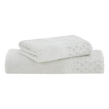 Imagem de Buddemeyer Jogo de Toalhas Lovely Banho Cinza 2 peças