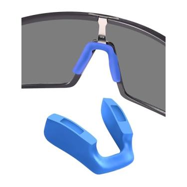 Imagem de Almofadas de nariz de substituição para Oakley Sutro OO9406 / Sutro S OO9462 / Sutro Lite OO9463 / Sutro Asian Fit OO9406A / Sutro Lite Asian Fit OO9463A / Óculos de sol ventilados Sutro - Azul