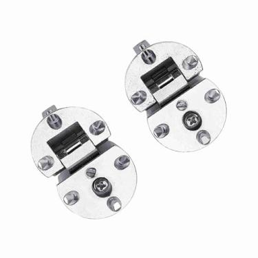 Imagem de ZAWELIYO Conjunto de Dobradiça de Porta de Liga de Zinco de 90 Graus para Armário de Cozinha, Hardware de Móveis, Forte e Durável, 2 Peças para Uso Em Quarto