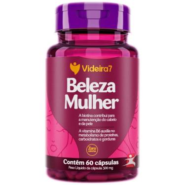 Imagem de BELEZA MULHER CABELO PELE E UNHAS 1 CAPS AO DIA 100% IDR 60 CAPS - VIDEIRA 7-Unissex