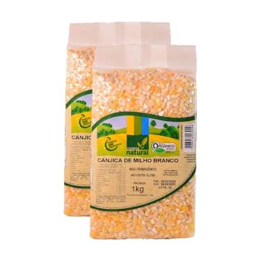 Imagem de Kit 2X: Canjica de Milho Branco Orgânico Coopernatural 1kg
