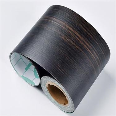 Imagem de GQQGSHOP Faixa autoadesiva de borda de parede de 5 metros à prova d'água, decoração de borda de parede, painéis de parede de PVC, borda de teto, moldura de porta, linha de cintura, decoração de